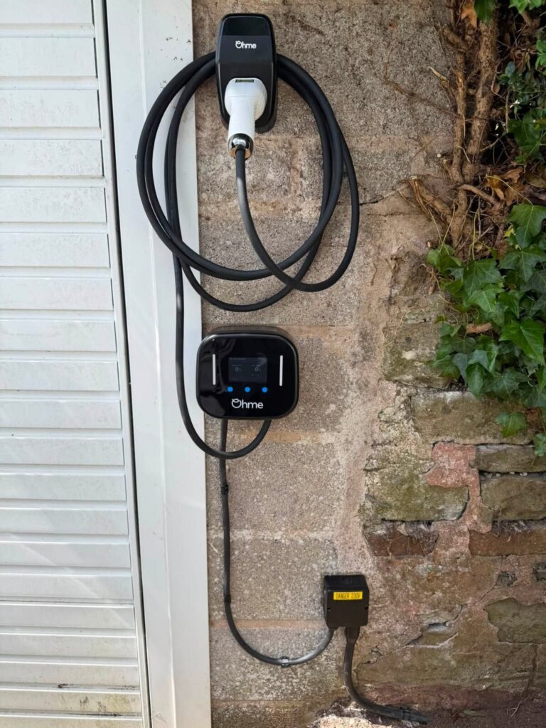 Ohme EV Charger Installation with 4G Connectivity