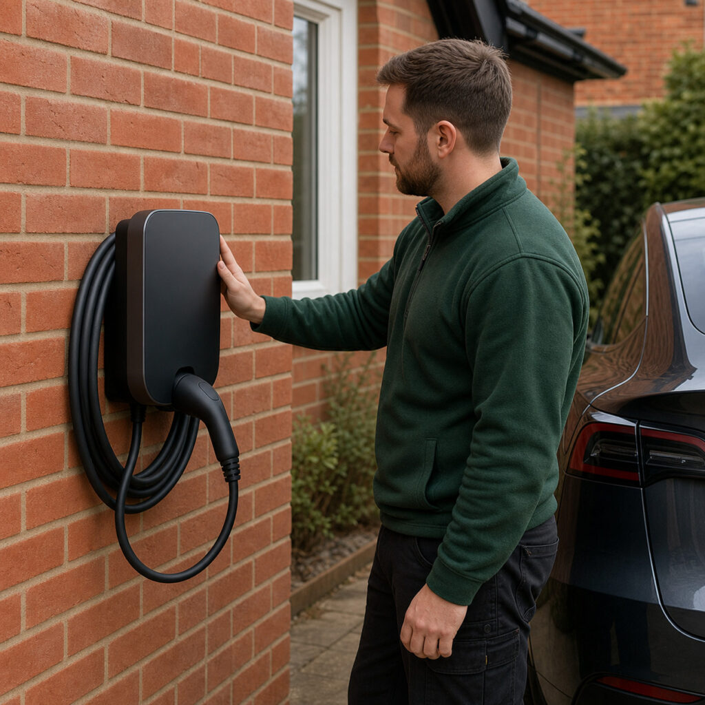 autopost ev charger installation 2