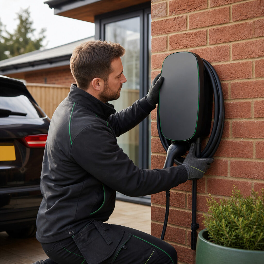 autopost ev charger installation 3